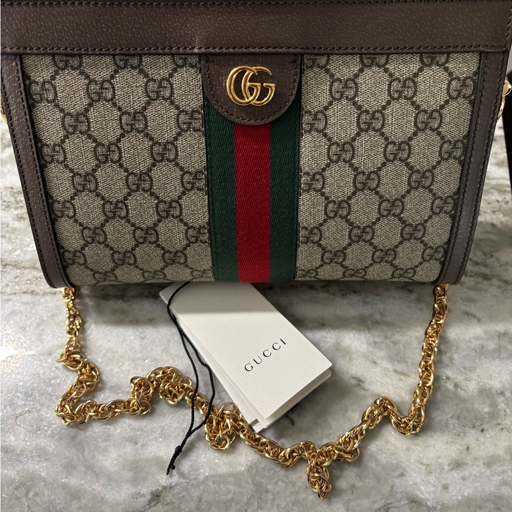 Gucci Ophidia shoulder bag. Used 1 time- excellent condition.